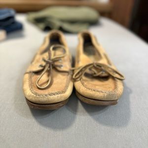 Womens sperry leather topsider size 10